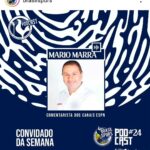 Mário Marra Instagram - Às vezes me pego pensando nos rumos que a vida levou e os caminhos que a carreira seguiu. Hoje foi um dia assim. Um dia legal. Estar na ESPN, conviver com tanta gente que admiro há tanto tempo e ter a oportunidade de trabalhar em jogos da Premier League. Uau! Quanta coisa para comemorar! Já trabalhei com muita gente brilhante. Alguns realmente são geniais. Eu, um cara que procura se observar com frequência, sei desde cedo que não posso contar com brilhantismo e muito menos com genialidade, mas o suor sempre foi meu aliado. Leio, busco informações, tento entender de novo e é com muito suor que vou tentando seguir. Voltando ao dia de hoje, parei para pensar em quanto é representativo ser convidado por canais oficiais de clubes da Inglaterra no Brasil ou de torcidas oficiais de times ingleses daqui. Ter a oportunidade de ter a opinião respeitada dá muita satisfação. Muita. É a percepção de que o caminho do estudo, do respeito, do trabalho realizado com seriedade pode ser um caminho mais longo, mas é também sólido. À ESPN a minha gratidão pelo espaço, pelo tratamento, pelo respeito. Aos que me procuram para a opinião também vai meu agradecimento. Estarei fora por uns dias a partir do dia 27 e voltarei com mais vontade de aprender. 📷: Contas oficiais em português do West Ham Brasil e Manchester City. @brasilspurs @falagooner @caminhanteslfc @bluesofstamford @redarmybrasil Um forte abraço também para o pessoal da @blackwolves_brasil , que até uma camisa mandou pra mim.