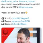 Mário Marra Instagram - Às vezes me pego pensando nos rumos que a vida levou e os caminhos que a carreira seguiu. Hoje foi um dia assim. Um dia legal. Estar na ESPN, conviver com tanta gente que admiro há tanto tempo e ter a oportunidade de trabalhar em jogos da Premier League. Uau! Quanta coisa para comemorar! Já trabalhei com muita gente brilhante. Alguns realmente são geniais. Eu, um cara que procura se observar com frequência, sei desde cedo que não posso contar com brilhantismo e muito menos com genialidade, mas o suor sempre foi meu aliado. Leio, busco informações, tento entender de novo e é com muito suor que vou tentando seguir. Voltando ao dia de hoje, parei para pensar em quanto é representativo ser convidado por canais oficiais de clubes da Inglaterra no Brasil ou de torcidas oficiais de times ingleses daqui. Ter a oportunidade de ter a opinião respeitada dá muita satisfação. Muita. É a percepção de que o caminho do estudo, do respeito, do trabalho realizado com seriedade pode ser um caminho mais longo, mas é também sólido. À ESPN a minha gratidão pelo espaço, pelo tratamento, pelo respeito. Aos que me procuram para a opinião também vai meu agradecimento. Estarei fora por uns dias a partir do dia 27 e voltarei com mais vontade de aprender. 📷: Contas oficiais em português do West Ham Brasil e Manchester City. @brasilspurs @falagooner @caminhanteslfc @bluesofstamford @redarmybrasil Um forte abraço também para o pessoal da @blackwolves_brasil , que até uma camisa mandou pra mim.