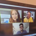 Mário Marra Instagram - Muito legal poder participar com a @pribertozzi da entrevista com o grande @cdramos78 da amada @notevagustaroficial . Que prazer! Prazer ter a Priscila por perto, ver a qualidade do trabalho que ela faz no @latinpopbrasil e como ela ama o que faz. Outro prazer foi perceber como é importante para o @notevagustaroficial causas incríveis como @nuncamasamiladooficial . Um dia feliz e especial. Ouça Verte Reir, A las nueve, Venganza, Chau, Clara, De nada sirve, Al vacio...ouça tudo. Te aguardo para a cerveja, @cdramos78 e toda a banda.
