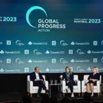 Mélanie Joly Instagram - In Montréal at the Global Progress Action Summit with @ben.j.rhodes and former Prime Minister Magdalena Andersson, we discussed how it is crucial that, amidst rising global tensions, progressive countries work together to meet the world’s most pressing issues head-on. — À Montréal, lors du sommet Global Progress Action avec @ben.j.rhodes et l'ancienne PM 🇸🇪 , nous avons discuté de l’importance, dans un contexte de tensions mondiales croissantes, que les pays progressistes travaillent pour faire front commun aux problèmes les plus urgents de la 🌎. Montreal, Quebec