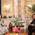 Mélanie Joly Instagram - An engaging meeting with the Mayor of Tirana, @erionveliaj. Erion, your efforts have made Tirana a vibrant city. I’m looking forward to our next meeting. Une réunion intéressante avec le maire de Tirana, @erionveliaj. Erion, vos efforts ont fait de Tirana une ville dynamique. J’attends avec impatience notre prochaine réunion.