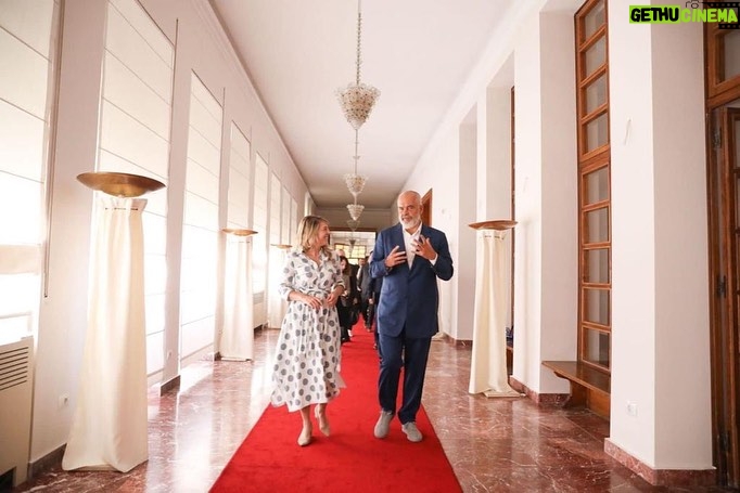 Mélanie Joly Instagram - .@ediramaal, I was so happy to visit you in Tirana this week. Our friendship is strengthened by our joint support for Ukraine, the people of Iran, and for Albania's accession to the EU. Thank you for the warm welcome .@ediramaal, j'étais si heureuse de vous rendre visite à Tirana cette semaine. Notre amitié a été renforcée par notre soutien commun à l'Ukraine et au peuple iranien ainsi que par l'adhésion de l'Albanie à l'UE. Merci pour cet accueil chaleureux.