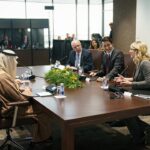 Mélanie Joly Instagram - I welcomed my counterparts from Saudi Arabia, Türkiye, and the Palestinian Authority to Canada for an important discussion on the humanitarian crisis in Gaza and the path towards lasting peace in the Middle East, with a Palestinian state living side-by-side with Israel. J’ai accueilli mes homologues de l’Arabie saoudite, de la Turquie et de l’Autorité palestinienne au Canada pour une discussion importante sur la crise humanitaire à Gaza et la voie vers une paix durable au Moyen-Orient, avec un État palestinien vivant côte à côte avec Israël. Ottawa, Ontario