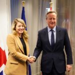 Mélanie Joly Instagram - Pleasure to meet with UK Foreign Secretary, David Cameron Canada and the UK will continue to work together to support Ukraine, seek justice for PS752 victims, address the dire humanitarian situation in Israel and Gaza, and bolster international security. — Ce fut un plaisir de rencontrer le Secrétaire d'État aux AÉ, David Cameron. Le 🇨🇦 et le 🇬🇧 continuent de travailler ensemble pour soutenir l'🇺🇦, demander justice pour les victimes de PS752, apaiser la situation humanitaire en Israël et Gaza, et renforcer la sécurité internationale. NATO Headquarters