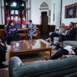 Mélanie Joly Instagram - Welcome to Canada, His Holiness Aram I. A key leader to the Armenian diaspora, we're committed to working together, to ensure stability in and around Armenia, and to opening our first embassy in Yerevan soon. — Bienvenue au Canada, Sa Sainteté Aram I. En tant que leader clé de la diaspora arménienne, nous sommes résolus à collaborer ensemble pour garantir la stabilité en Arménie, mais aussi dans la région, et à inaugurer prochainement notre première ambassade à Erevan. Ottawa, Ontario