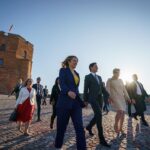 Mélanie Joly Instagram - Merci de nous recevoir, Madame la première ministre Šimonytė. #PlusFortsEnsemble #NousSommesOTAN // Thank you for having us, Prime Minister Šimonytė. #StrongerTogether #WeAreNATO Vilnius, Lithuania