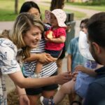 Mélanie Joly Instagram - Dans #AhuntsicCartierville accompagnée de @justinpjtrudeau pour célébrer ensemble nos traditions et notre amour du Québec. Nous sommes très heureux de rencontrer les familles au parc. Merci à @espace.trad pour ce bel événement! Bonne fête nationale à toutes et tous ! — Back in my riding here in #AhuntsicCartierville with @justinpjtrudeau to celebrate our traditions and our love of Quebec. We were so happy to meet so many families at Parc Ahuntsic. Special thanks to @espace.trad for this wonderful event! Happy Fête nationale to all! Ahuntsic-Cartierville