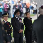 Mélanie Joly Instagram - Serving our country, defending Canadian values across the world, and paying the ultimate sacrifice— that’s what we honour today on Remembrance Day. Here in Vancouver, we’re paying our respects to all who have served and continue to serve. Lest we forget. 🍁🇨🇦 Servir notre pays, défendre les valeurs canadiennes dans le monde entier et consentir le sacrifice ultime, voilà ce que nous honorons aujourd'hui à l'occasion du jour du Souvenir. Ici, à Vancouver, nous rendons hommage à tous ceux qui ont servi et qui continuent de servir. Nous nous souviendrons toujours. #remembranceday #weremember #lestweforget #theyshallnotgrowold #canada #vancouver #bc #britishcolumbia #victorysquare #poppy #canadaremembers #veteransday #veterans #supportourtroops Vancouver, British Columbia