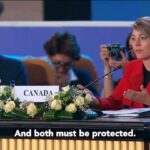 Mélanie Joly Instagram - Even in times of crisis, there are principles. And even in times of war, there are rules. Canada supports Israel’s right to self-defence. We also reaffirm our commitment to Palestinians' right to self-determination which includes a two-state solution. Cairo, Egypt