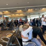 Mélanie Joly Instagram - Started our visit in Israel with Canadians waiting to board their CAF flight to Athens. You could feel the relief on their faces after an incredibly difficult week. If you are in the region and need help, please call +1613-996-8885 or email sos@international.gc.ca Nous avons commencé notre visite en Israël avec des Canadiens qui attendaient de monter à bord de leur vol des Forces armées canadiennes à destination d'Athènes. Le soulagement se lisait sur leurs visages après une semaine incroyablement difficile. Si vous êtes dans la région et que vous avez besoin d'aide, veuillez appeler le +1613-996-8885 ou envoyer un courriel à sos@international.gc.ca. Tel Aviv, Israel