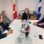 Mélanie Joly Instagram - Un belle façon de commencer l’année dans ma circonscription à Ahuntsic-Cartierville! De bonnes discussions sur les projets locaux avec mes collègues élus du quartier. Nous sommes prêts pour affronter 2024 et sommes toujours là pour travailler ensemble aux services des citoyen.ne.s. // A great way to start the year in my riding of Ahuntsic-Cartierville! Good discussions on local projects with my fellow elected officials. We’re ready to take on 2024 and we’re always there to work together for the benefit of all citizens.