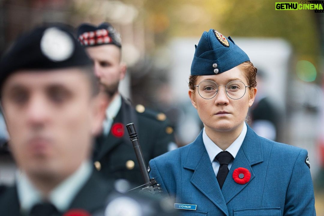Mélanie Joly Instagram - Serving our country, defending Canadian values across the world, and paying the ultimate sacrifice— that’s what we honour today on Remembrance Day. Here in Vancouver, we’re paying our respects to all who have served and continue to serve. Lest we forget. 🍁🇨🇦 Servir notre pays, défendre les valeurs canadiennes dans le monde entier et consentir le sacrifice ultime, voilà ce que nous honorons aujourd'hui à l'occasion du jour du Souvenir. Ici, à Vancouver, nous rendons hommage à tous ceux qui ont servi et qui continuent de servir. Nous nous souviendrons toujours. #remembranceday #weremember #lestweforget #theyshallnotgrowold #canada #vancouver #bc #britishcolumbia #victorysquare #poppy #canadaremembers #veteransday #veterans #supportourtroops Vancouver, British Columbia