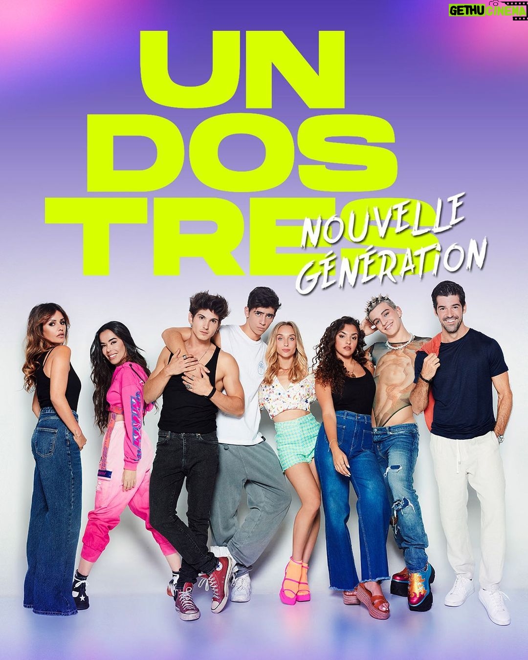 Mónica Cruz Instagram - La suite de la série culte « UN DOS TRES » arrive sur @w9officiel pour des retrouvailles exclusives entre @monicacruz, @beatrizluengo & @miguelamunoz ! 😍💃🏻🇪🇸 🪩 #UnDosTres nouvelle génération, dès le jeudi 16 novembre à 21:05