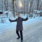 Müşfiq Şahverdiyev Instagram - Shaxtali bir qish havasindan Size Salam Size Salamm getirmishemm😊😊⛄️⛄️❄️❄️ Quba-Qechresh