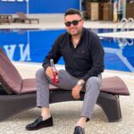 Müşfiq Şahverdiyev Instagram - Harda eylence varsa orda @rio.cocktails var😉👍🏖️🍹 2 yashin mubarek @gold_naftalan_official 😊😘 Naftalan, Azerbaijan