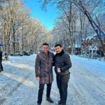 Müşfiq Şahverdiyev Instagram - Shaxtali bir qish havasindan Size Salam Size Salamm getirmishemm😊😊⛄️⛄️❄️❄️ Quba-Qechresh