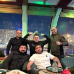 Müşfiq Şahverdiyev Instagram - Я друг, Ты друг , Мы «кырминальный друг» 🤣🤣🤘🏾 @ilkin__001 @jafarzade_r.r @shikar__bedelov #moscow #travel #restaurant 🇷🇺🇷🇺🇷🇺 Moscow, Russia
