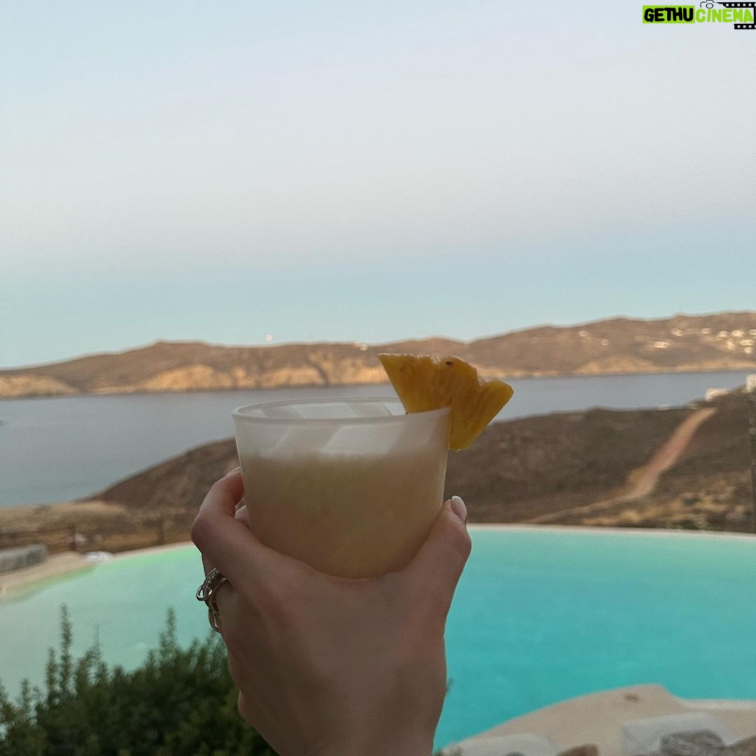 Madelaine Petsch Instagram - still resetting 🌝 Mykonos, Greece