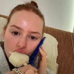 Madelaine Petsch Instagram – bye bye baby (tooth) 🦷