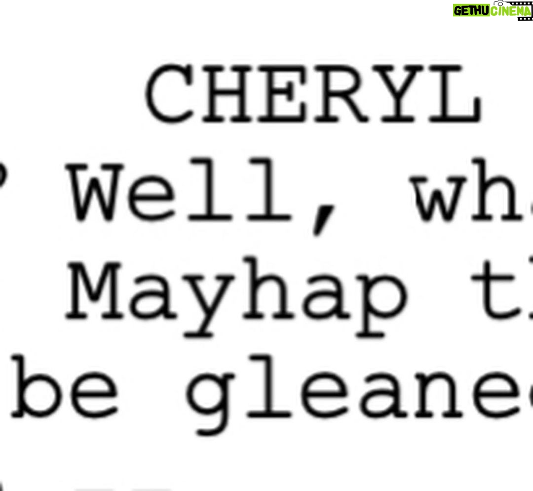 Madelaine Petsch Instagram - mayhap: one of cheryl’s favorite words to use meaning maybe or perhaps 🧚🏻♀️