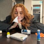 Madelaine Petsch Instagram - girl vs sinus infection 🤧
