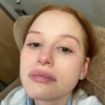 Madelaine Petsch Instagram - !!!! JANE is in theaters today !!!! we all put a lot of blood, sweat and (mostly) tears into it and i’m so excited for it to be out in the world. although you will walk out hating my character Olivia, i hope you enjoy the wild ride that ‘Jane’ is 📱🎓🩸📝📚