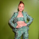 Madelaine Petsch Instagram - jane press day💚