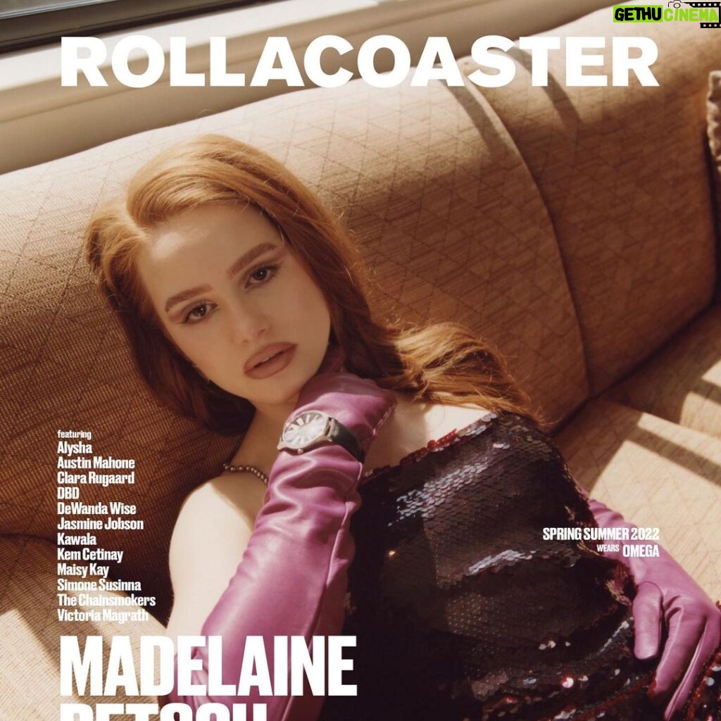 Madelaine Petsch Instagram - ur favorite emotional @rollacoaster 🎢 Photography: @samdameshek Words and interview: @0ctaviaa Styling: @leilareira Makeup: @jentioseco at @thewallgroup Hair: @christopherdeagle using Hair Rituel by @sisleyparisofficial Production Director: @morganemillot Styling assistants: @rosemarykfl, @kristinewilson