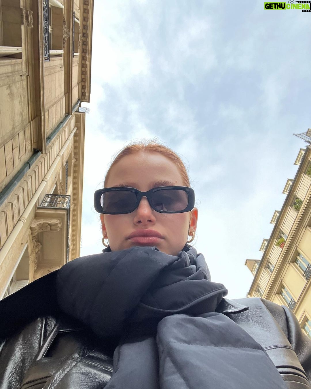 Madelaine Petsch - 3.1 Million Likes - swipe to see the girls in paris @balmain