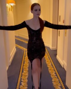 Madelaine Petsch Instagram - swipe to see the girls in paris @balmain