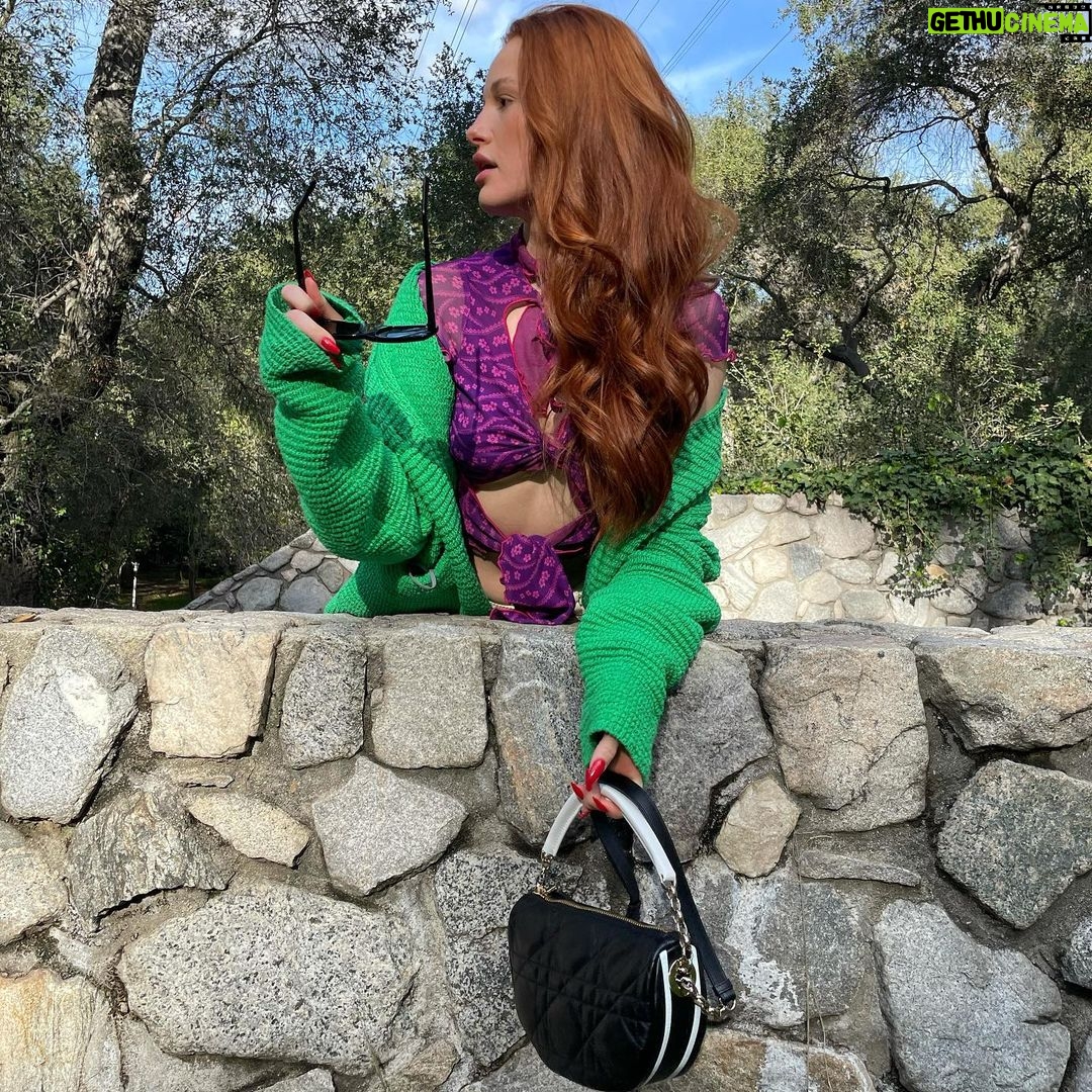 Madelaine Petsch Instagram - this is what happens when someone tells me to look at the camera… clearly I’m great with direction. @dior #diorvibe #incollaborationwithdior