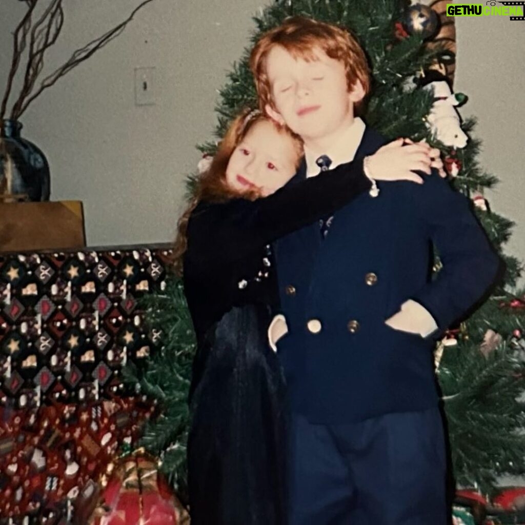 Madelaine Petsch Instagram - some tiny mads from the archive 🎄👩🏻‍🦰