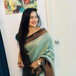 Madhumitha H Instagram - Elegance ✨ Saree- @rs_fashionss_ #traditional #saree #greensaree #loveforsaree #smilemore