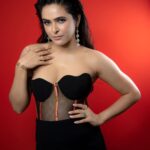 Madhurima Tuli Instagram - Black magic 🪄🖤💫 Stylist @simstyles20 Outfit @manishgharatofficial Earrings @the.fun.company Rings & Bracelet @rubans.in @oakpininpr Heels @londonrag_in HMU @sunny_makeup_artist @@📸 @o_chhayachitrakar PR @shimmerentertainment #black #magic #beauty #gratitude