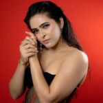 Madhurima Tuli Instagram - Black magic 🪄🖤💫 Stylist @simstyles20 Outfit @manishgharatofficial Earrings @the.fun.company Rings & Bracelet @rubans.in @oakpininpr Heels @londonrag_in HMU @sunny_makeup_artist @@📸 @o_chhayachitrakar PR @shimmerentertainment #black #magic #beauty #gratitude