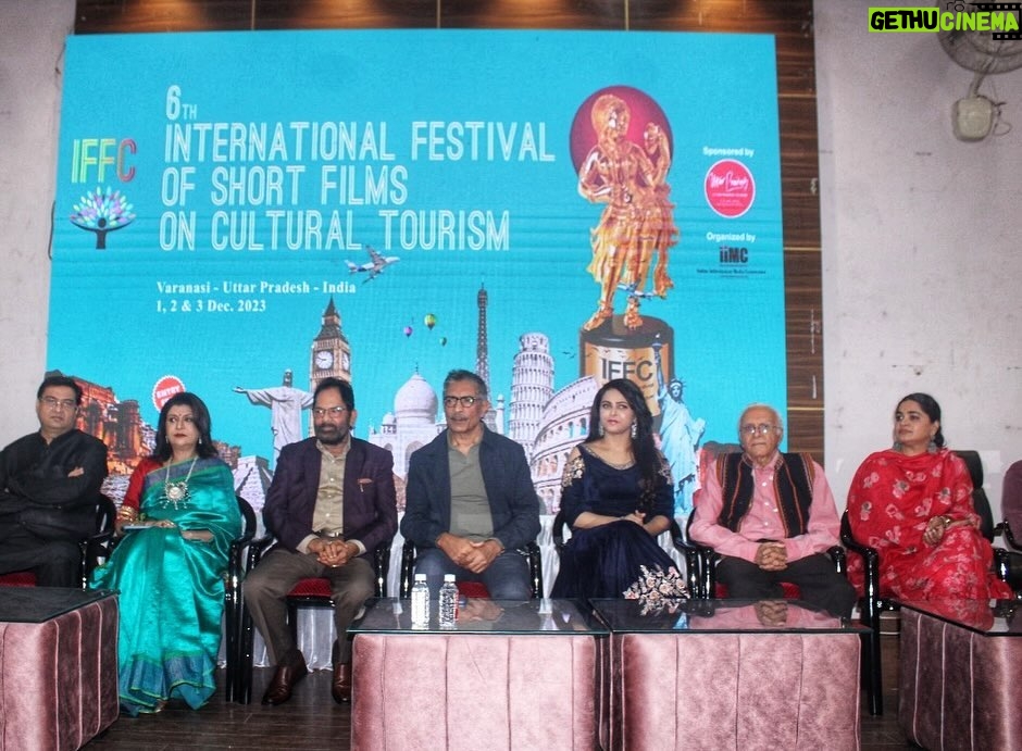 Madhurima Tuli Instagram - Truly proud and honoured to be one of the jury members at IFFC ( International short film festival on Culture Tourism in Varanasi amongst all the dignitaries. A big Thank you to the Govt of Uttar Pradesh and @uptourismofficial for giving me this opportunity. My heart is filled with gratitude ❤🙏🏼🙌🏼 @upgovt @prakashjproductions @ashwinyiyertiwari @thedebasreeroy