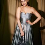 Madhurima Tuli Instagram - I don’t get cute.. I get drop dead gorgeous.. 👀😛🥰 Stylist @simstyles20 Outfit @datetheramp Studs & Rings @rubans.in @oakpinionpr Bag @eena.official @tlmconsultancy Heels @londonrag_in MUA & Hair @raj_mukadam Photographer @mirajverma_photography