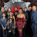 Madison Taylor Baez Instagram – Amazing “NY Let The Right One In” @showtime series premier party last night. I loved seeing all my cast members and production team. Show is steaming now and airs tonight night on showtime 10pm pacific time. Also shout out to @nilandmon for styling me with the awesome dress. 
#showtime #tvseries #comiccon #nycomiccon #actress #actor #singer #vampireseries Legacy Records Restaurant