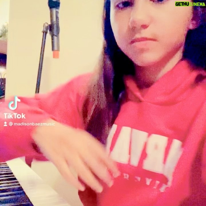 Madison Taylor Baez Instagram - When Trying to record music and nothing is going right LOL! And my Nana who is visiting Keeps interrupting. Love you Nana! LOL! #singer #singing #singersongwriter #tiktok #tikokvideos #music #musicvideo #actor #actress #bloopers