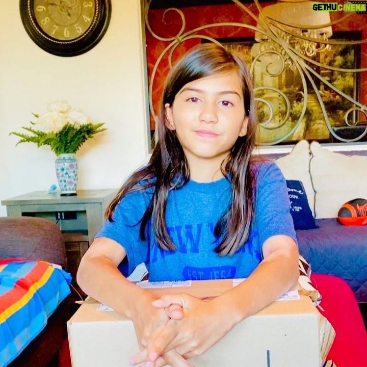 Madison Taylor Baez Instagram - @skechers Sent Me A Gift. Thank you so much I love it! In just a 9 days I will be performing and signing autographs at the @skechersp2pwalk event Oct 24 in Manhattan Beach CA beginning at 8:00 am. 20,000 people along with other celebrities like my friend @sugarrayleonard will be walking for Kids with special needs and for education. Come out and support this event I would love to meet you. You can even register and walk see link in my profile.. #skechersp2pwalk #giveback #friendshipfoundation #supporspecialneeds #walkforeducation #youngselenanetflix #singer #singers #actress #actor #celebrity #sugarrayleonard