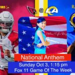 Madison Taylor Baez Instagram – I’m so excited to be returning a 2nd time to perform the National Anthem for the LA Rams. This time at the new SoFi Stadium in front of 70,000 fans. See you Sunday Rams fans.
.
#anthemgirl #singer #rams #youngselenanetflix #actress #nationalanthem #ramshouse #ramsnation