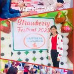 Madison Taylor Baez Instagram - So fun Meeting fans and singing autographs at the Garden Grove @strawberry.festival . #gardengrovestrawberryfestival2023 #actress #actor #singer #singersongwriter