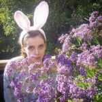 Maemae Renfrow Instagram – Here’s a little secret… I’m also the #Easter Bunny!  I got caught 😘 #spring #flowers #pretty #maemae381 #maemae