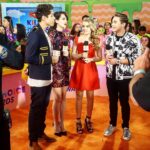 Maemae Renfrow Instagram – The #kca were so much #fun last night! Here’s me and @stonysworld getting interviewed on the #orangecarpet by @ricardo and @jadepettyjohn_official from #SchoolOfRock …
#kidschoiceawards #nick #nickelodeon #maemae381 #maemae