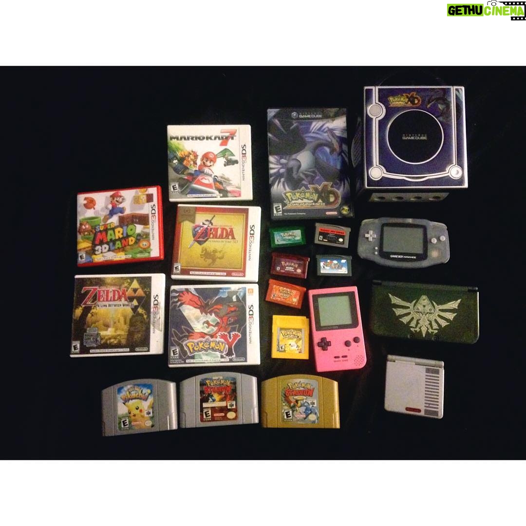 Maemae Renfrow Instagram - My collection...... So far #Nintendo #pokemon #zelda #Mario #gamergirl #yasssss 🎮🎮👾👾