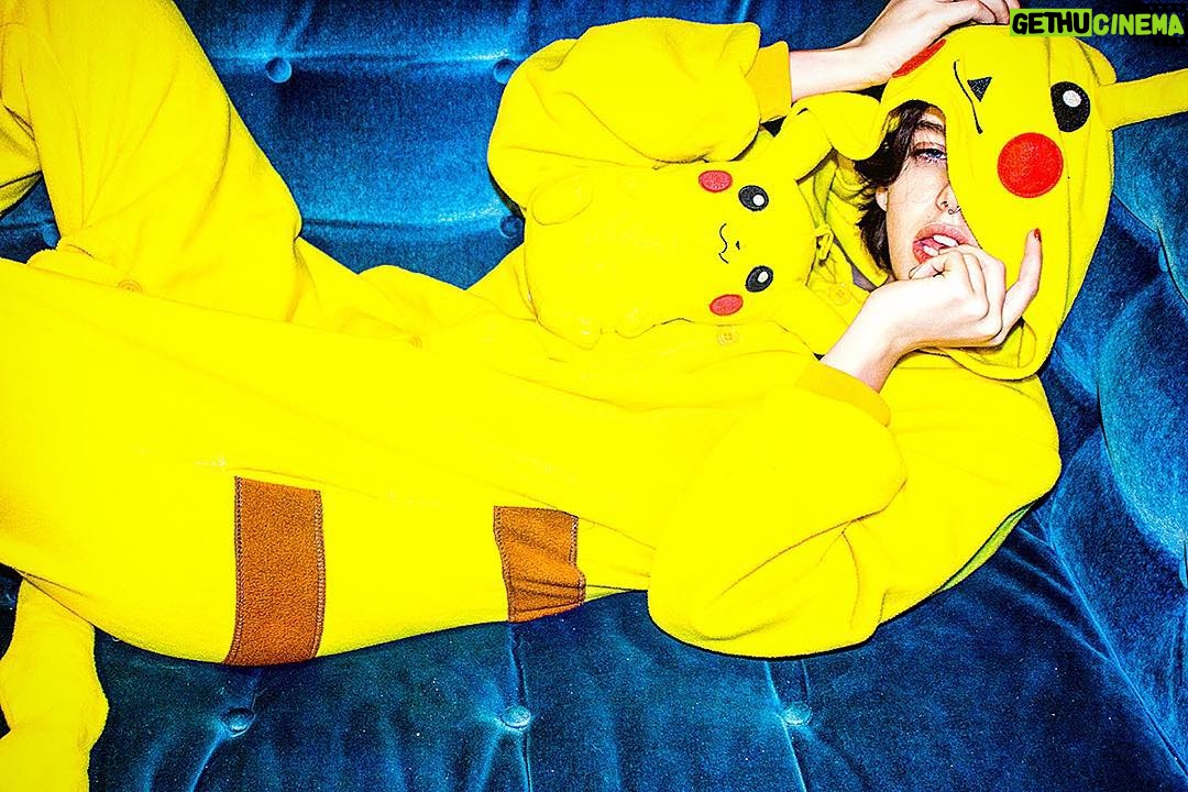 Maemae Renfrow Instagram - #Pikachu I choose you..... #Pokémon #ash #maemae381 #maemae #onesieparty #pikapika