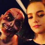 Maemae Renfrow Instagram - Hanging with this freak at the Queen Mary dark Harbor last night #qmdarkharbor #loveit #hehe