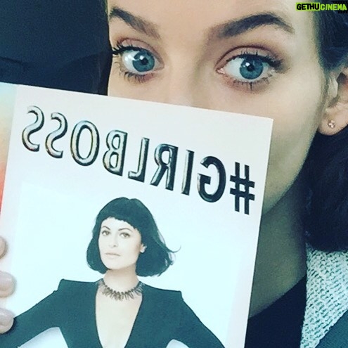 Maemae Renfrow Instagram - This book tho #loveit #omg #maemae381 #maemae #girlboss @nastygal 😻😻😻