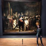 Maemae Renfrow Instagram - I got to see #Rembrandt's #TheNightWatch up close and in person @rijksmuseum ! It was #stunning... I love my job! #Art #Museum #HunterStreet #Nickelodeon #Nick #Mystery Rijksmuseum