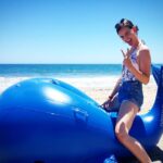 Maemae Renfrow Instagram - Had so much fun at the #instabeach #party today! You're WHALEcome for this pic ;) #beach #summer #friends Malibu Beach Along PCH